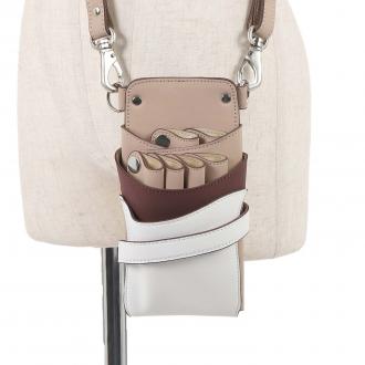 【GH特典付き】数量限定 シエーナ no.376 グレージュMIX 4〜6丁入れ シザーケース