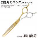 【PF】DEEDS GDZ630CT ゴールドチタン × シルバー セニング バイカラー (6.0インチ・スキ率25%前後)