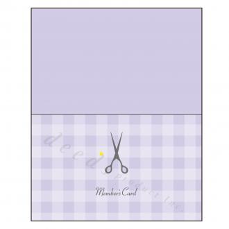 紙製ポイントカード 50マス PCA-018