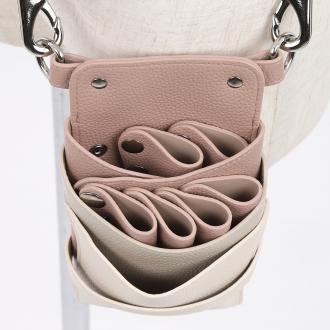 【GH特典付き】数量限定 シエーナ no,427 ピンクグレージュアイボリーMIX 4〜6丁入れ シザーケース