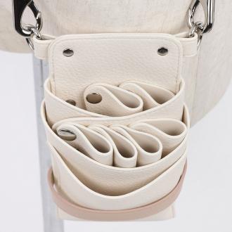 【GH特典付き】数量限定 シエーナ no.428 ホワイト×ピンク  4〜6丁入れ シザーケース