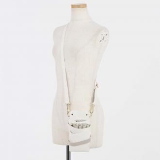 【GH特典付き】LuxuryStyle 数量限定 シエーナ チェーン付き アイボリー×ライトグレー 4〜6丁入れ シザーケース