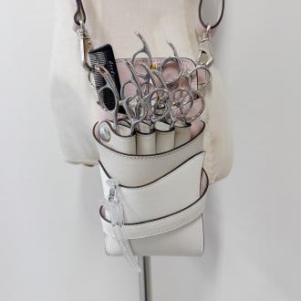 【GH特典付き】数量限定 シエーナ no.437 グレイッシュピンクMIX 4〜6丁入れ シザーケース