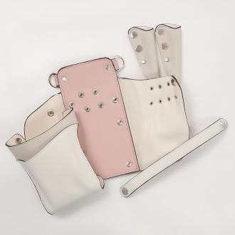 【GH特典付き】数量限定 シエーナ no.437 グレイッシュピンクMIX 4〜6丁入れ シザーケース