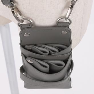 数量限定 dpオルビア no.003 グレー 0〜5丁入れ シザーケース