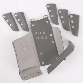 数量限定 dpオルビア no.003 グレー 0〜5丁入れ シザーケース