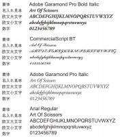 シザー名入れサービス　(ネーム)　1丁分