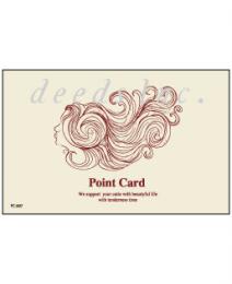 紙製ポイントカード 20マス PC-007