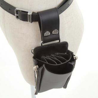 【grico × SHINGO KUZUNO】 オリジナルコラボケース ブラック×グレー G-BKGR002 ファスナーモデル ロゴ刻印あり