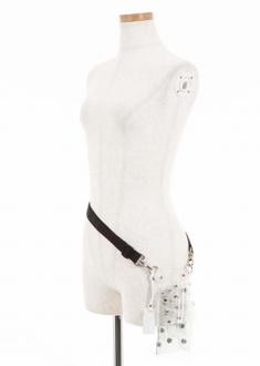 DEEDS シザーケース用 カラー ナイロン ベルト レッド 腰巻き専用