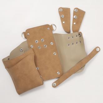 【GH特典付き】数量限定 シエーナ no.381 カーキ 4〜6丁入れ シザーケース