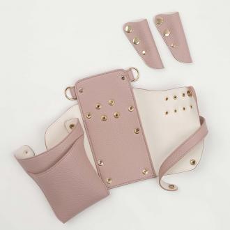 【GH特典付き】数量限定 シエーナ no,433 ピンク(シボ加工) 4〜6丁入れ シザーケース