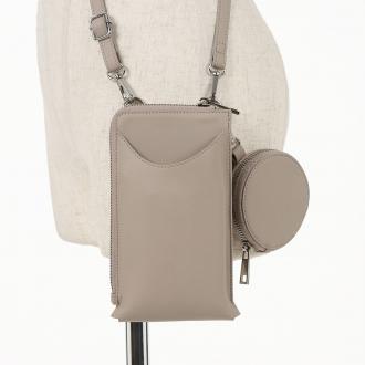 【U-REALM】オリジナル コラボ 2WAYマルチシザーケース グレージュ