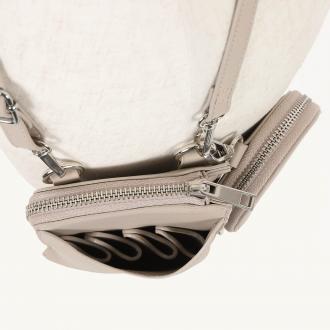 【U-REALM】オリジナル コラボ 2WAYマルチシザーケース グレージュ