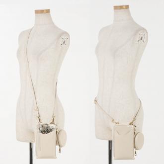 【U-REALM】オリジナル コラボ 2WAYマルチシザーケース アイボリー