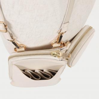 【U-REALM】オリジナル コラボ 2WAYマルチシザーケース アイボリー