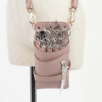 【GH特典付き】数量限定 シエーナ no,389 ピンク(シボ加工) 4〜6丁入れ シザーケース