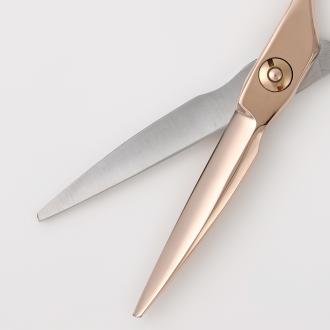 【PF】DEEDS GTZ ソード ピンクゴールドチタン × シルバー シザー 剣刃 バイカラー (5.5インチ)