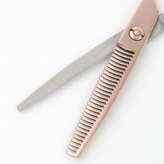 【PF】DEEDS GTZ ソード ピンクゴールド チタン × シルバー シザー 剣刃 セニング セット バイカラー(5.5 6.0インチ)