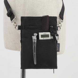 数量限定 DEEDS マルチポケット シザーケース コーデュラ® ブラック 4丁入れ